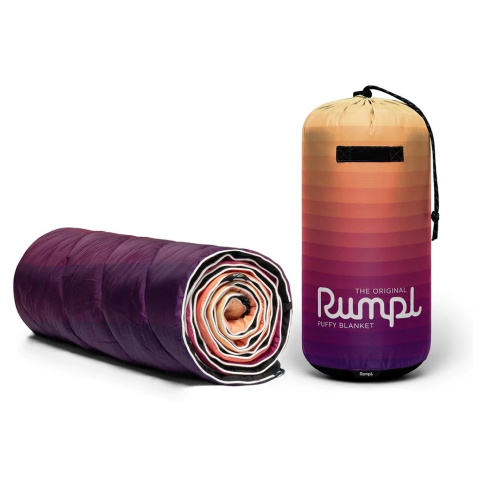 Rumpl ORIGINAL PUFFY BLANKET in Dawn Pixel Fade NWT